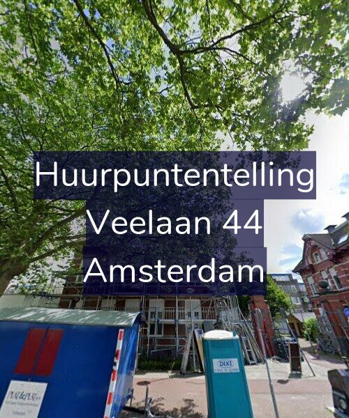 Foto gevel Huurpuntentelling voor Veelaan 44, Amsterdam