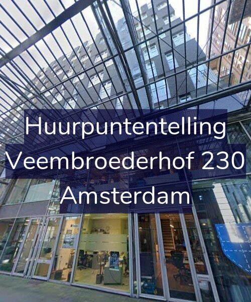 Foto gevel Huurpuntentelling voor Veembroederhof 230, Amsterdam