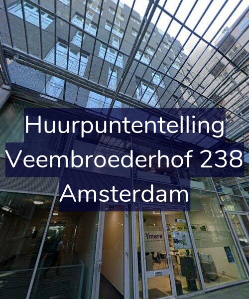 Foto gevel Huurpuntentelling voor Veembroederhof 238, Amsterdam