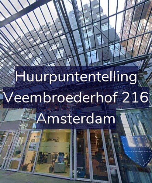 Foto gevel Huurpuntentelling voor Veembroederhof 216, Amsterdam