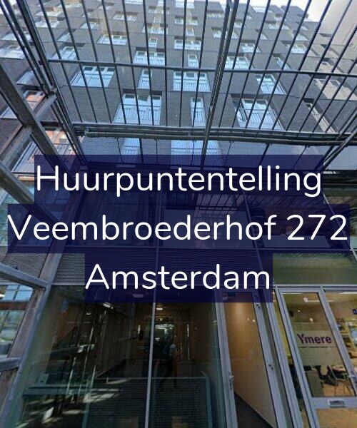 Foto gevel Huurpuntentelling voor Veembroederhof 272, Amsterdam