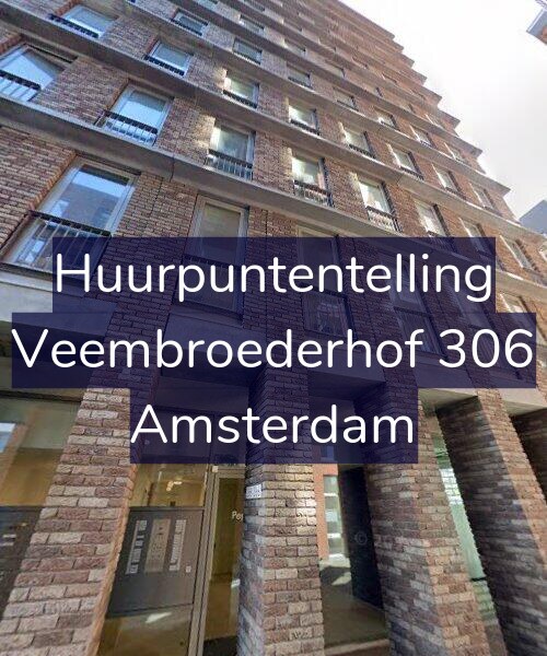 Foto gevel Huurpuntentelling voor Veembroederhof 306, Amsterdam