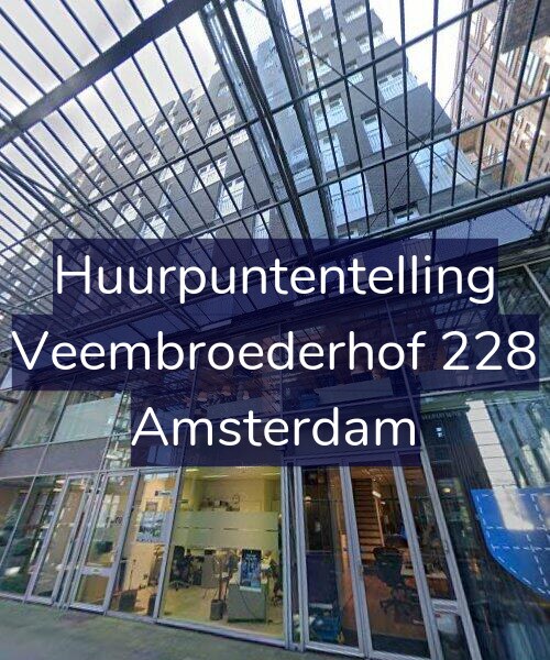 Foto gevel Huurpuntentelling voor Veembroederhof 228, Amsterdam