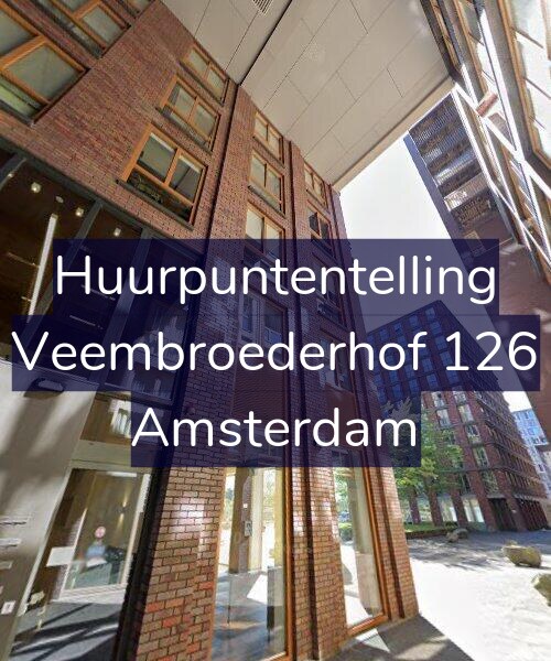 Foto gevel Huurpuntentelling voor Veembroederhof 126, Amsterdam