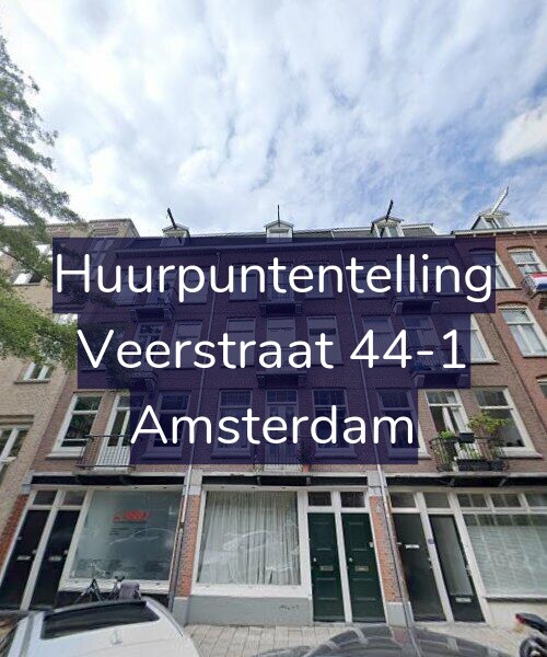 Foto gevel Huurpuntentelling voor Veerstraat 44-1, Amsterdam