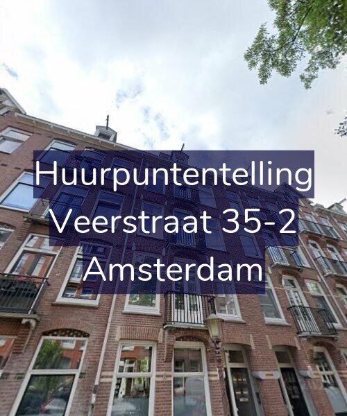 Foto gevel Huurpuntentelling voor Veerstraat 35-2, Amsterdam