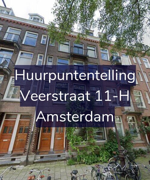 Foto gevel Huurpuntentelling voor Veerstraat 11-H, Amsterdam