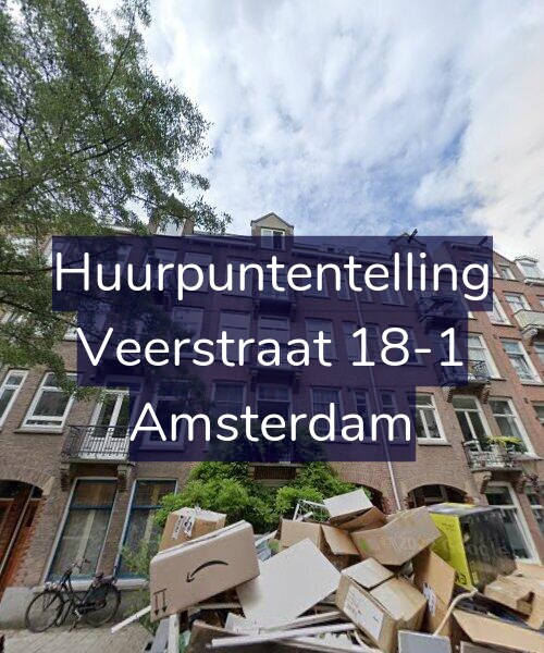 Foto gevel Huurpuntentelling voor Veerstraat 18-1, Amsterdam