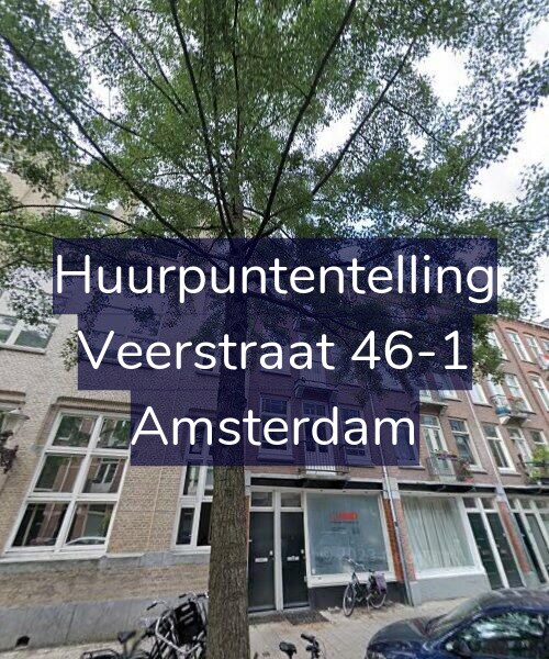 Foto gevel Huurpuntentelling voor Veerstraat 46-1, Amsterdam