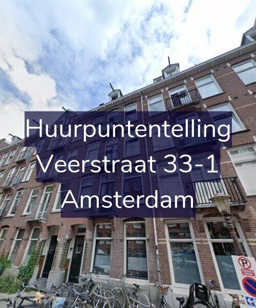 Foto gevel Huurpuntentelling voor Veerstraat 33-1, Amsterdam