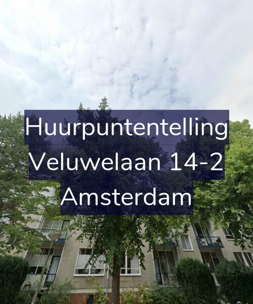 Foto gevel Huurpuntentelling voor Veluwelaan 14-2, Amsterdam