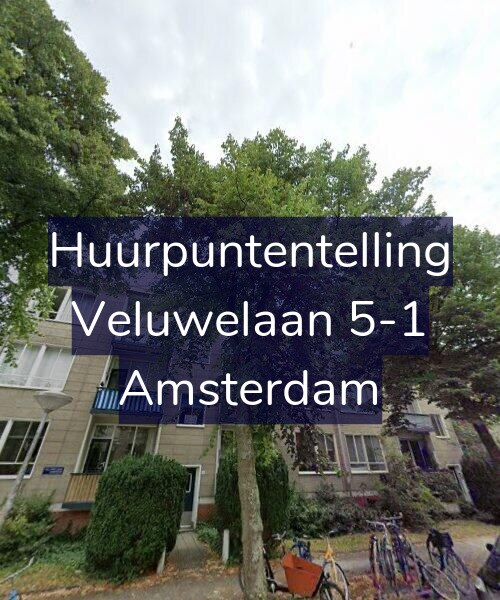 Foto gevel Huurpuntentelling voor Veluwelaan 5-1, Amsterdam