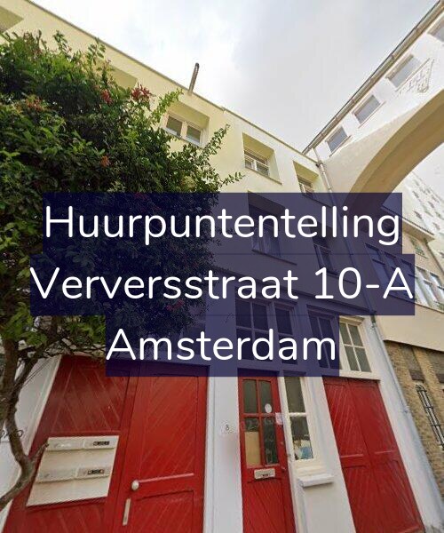 Foto gevel Huurpuntentelling voor Verversstraat 10-A, Amsterdam