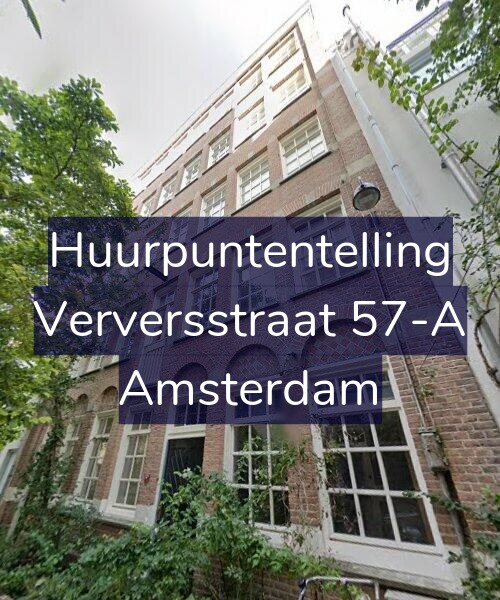 Foto gevel Huurpuntentelling voor Verversstraat 57-A, Amsterdam