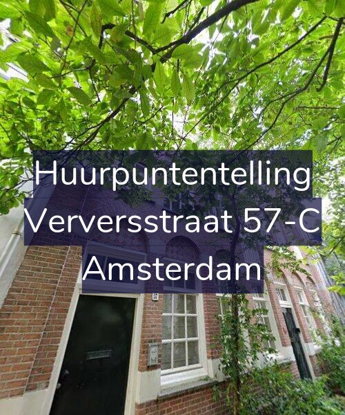 Foto gevel Huurpuntentelling voor Verversstraat 57-C, Amsterdam