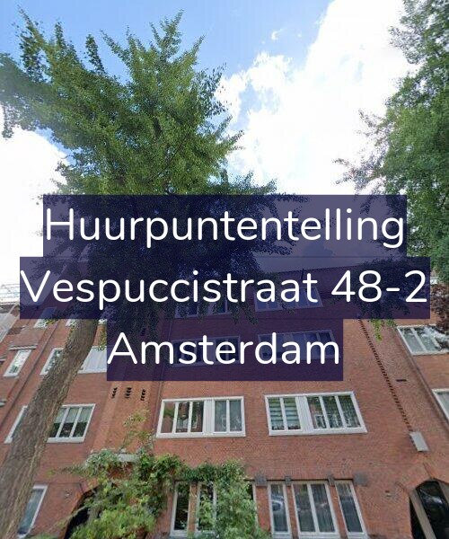 Foto gevel Huurpuntentelling voor Vespuccistraat 48-2, Amsterdam