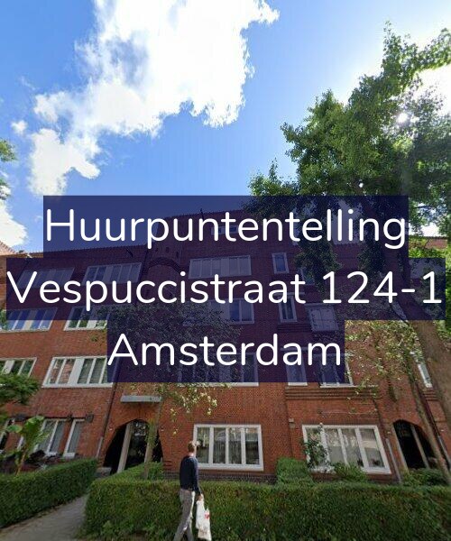 Foto gevel Huurpuntentelling voor Vespuccistraat 124-1, Amsterdam