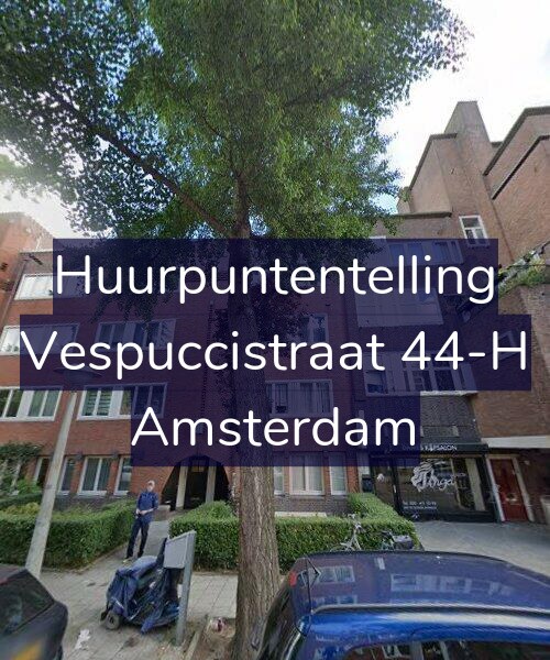 Foto gevel Huurpuntentelling voor Vespuccistraat 44-H, Amsterdam