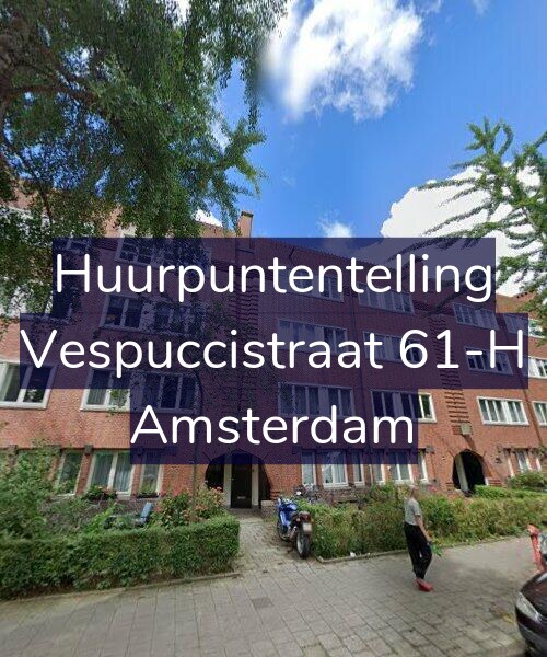 Foto gevel Huurpuntentelling voor Vespuccistraat 61-H, Amsterdam