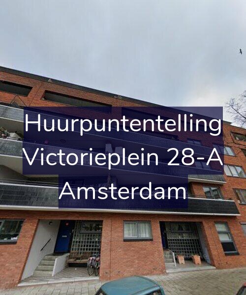 Foto gevel Huurpuntentelling voor Victorieplein 28-A, Amsterdam