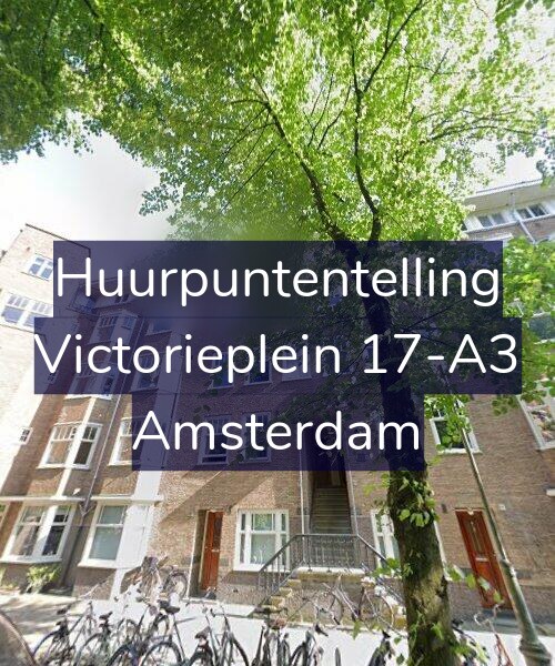 Foto gevel Huurpuntentelling voor Victorieplein 17-A3, Amsterdam