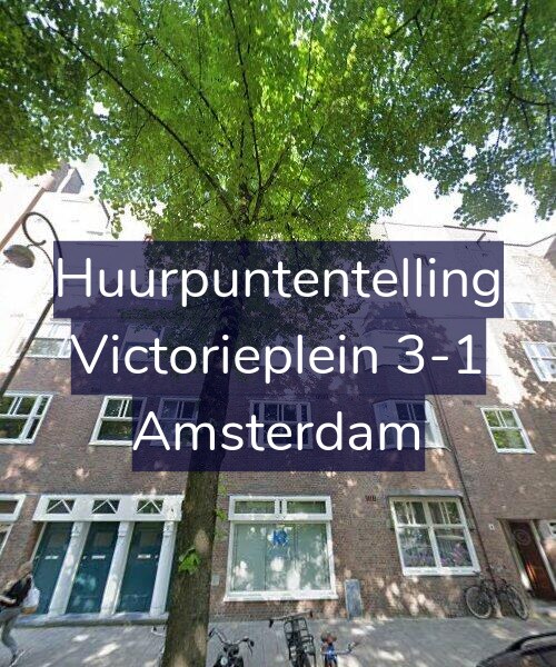 Foto gevel Huurpuntentelling voor Victorieplein 3-1, Amsterdam