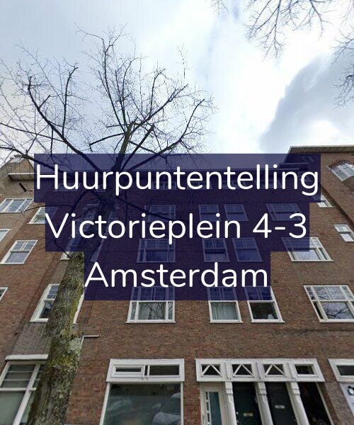Foto gevel Huurpuntentelling voor Victorieplein 4-3, Amsterdam