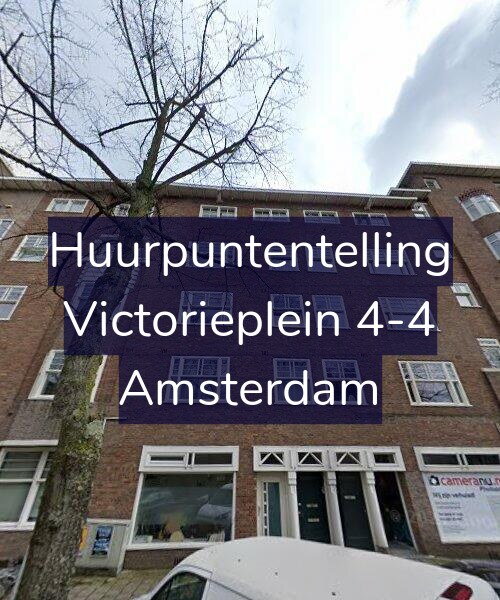Foto gevel Huurpuntentelling voor Victorieplein 4-4, Amsterdam