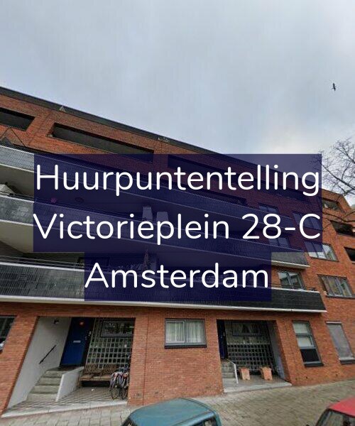 Foto gevel Huurpuntentelling voor Victorieplein 28-C, Amsterdam