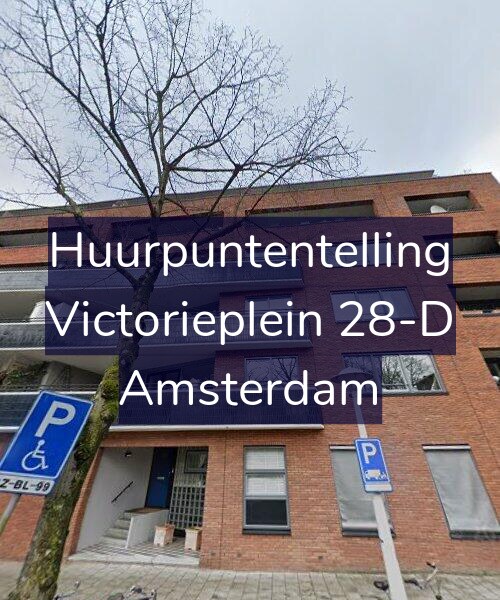 Foto gevel Huurpuntentelling voor Victorieplein 28-D, Amsterdam