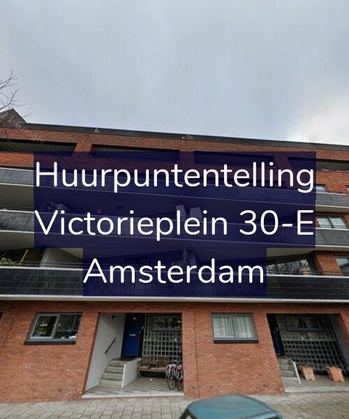 Foto gevel Huurpuntentelling voor Victorieplein 30-E, Amsterdam