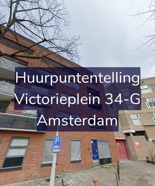 Foto gevel Huurpuntentelling voor Victorieplein 34-G, Amsterdam
