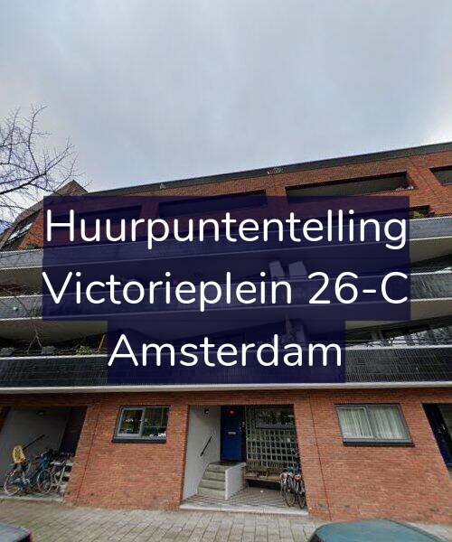 Foto gevel Huurpuntentelling voor Victorieplein 26-C, Amsterdam