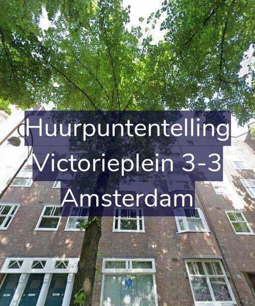 Foto gevel Huurpuntentelling voor Victorieplein 3-3, Amsterdam