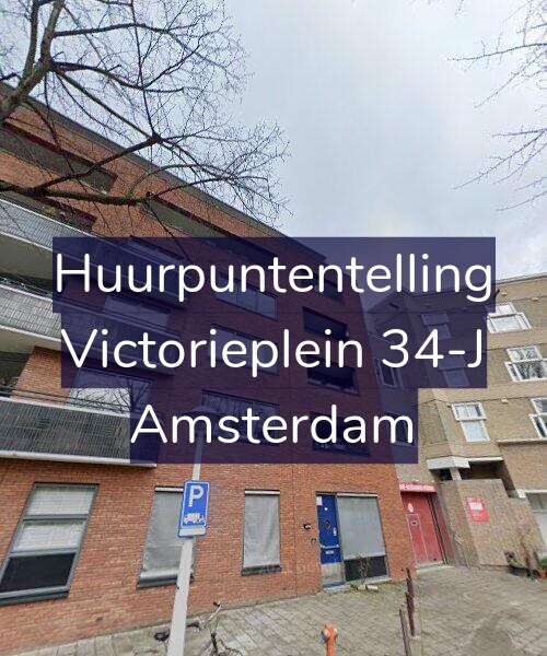 Foto gevel Huurpuntentelling voor Victorieplein 34-J, Amsterdam