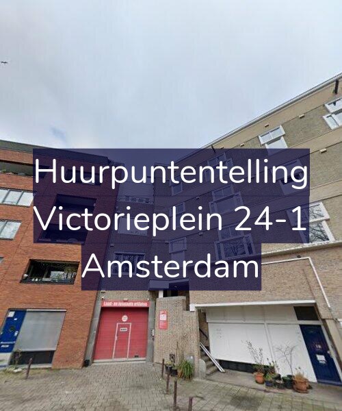 Foto gevel Huurpuntentelling voor Victorieplein 24-1, Amsterdam