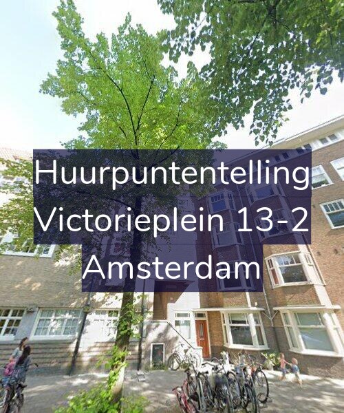Foto gevel Huurpuntentelling voor Victorieplein 13-2, Amsterdam