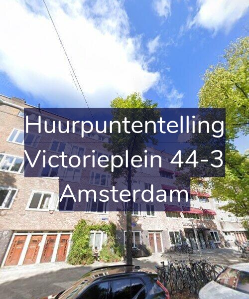 Foto gevel Huurpuntentelling voor Victorieplein 44-3, Amsterdam
