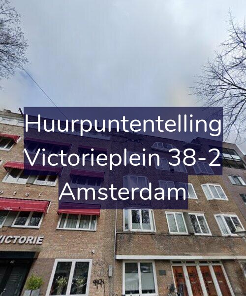Foto gevel Huurpuntentelling voor Victorieplein 38-2, Amsterdam