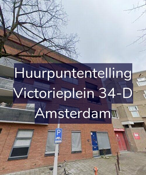 Foto gevel Huurpuntentelling voor Victorieplein 34-D, Amsterdam