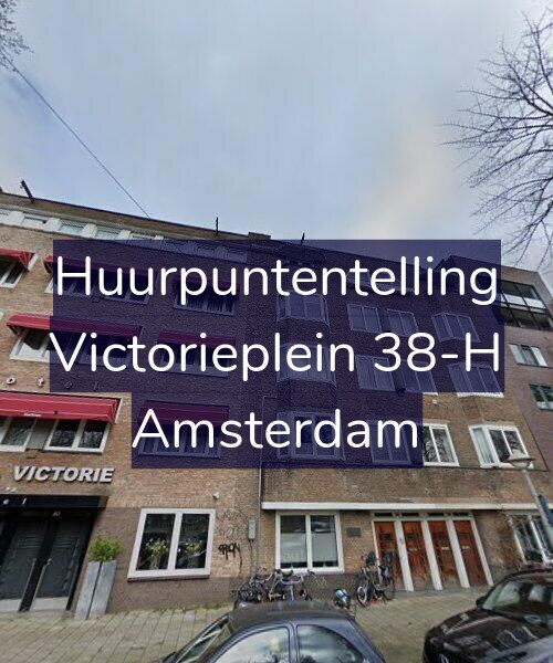 Foto gevel Huurpuntentelling voor Victorieplein 38-H, Amsterdam