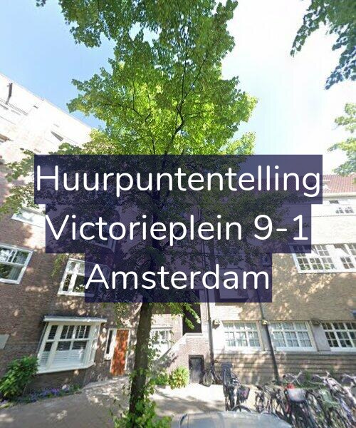 Foto gevel Huurpuntentelling voor Victorieplein 9-1, Amsterdam