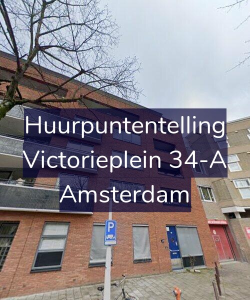 Foto gevel Huurpuntentelling voor Victorieplein 34-A, Amsterdam