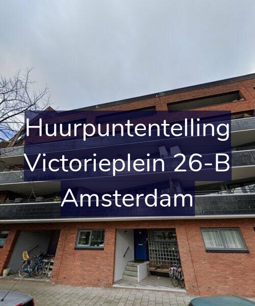 Foto gevel Huurpuntentelling voor Victorieplein 26-B, Amsterdam