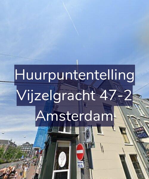 Foto gevel Huurpuntentelling voor Vijzelgracht 47-2, Amsterdam