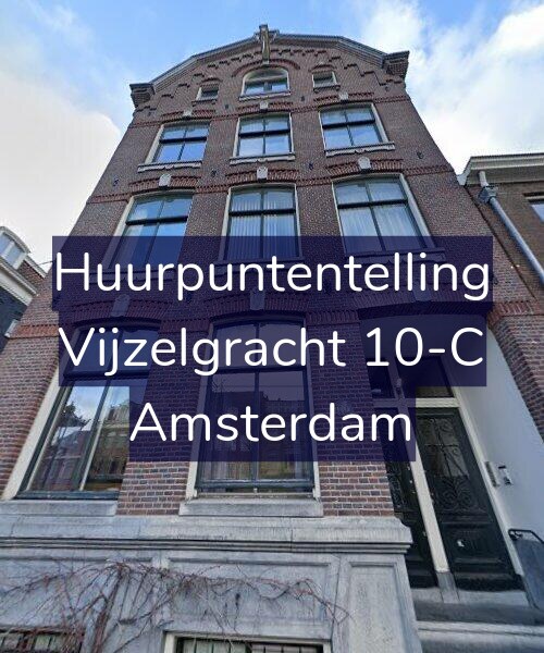 Foto gevel Huurpuntentelling voor Vijzelgracht 10-C, Amsterdam