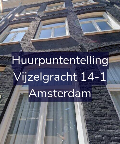 Foto gevel Huurpuntentelling voor Vijzelgracht 14-1, Amsterdam