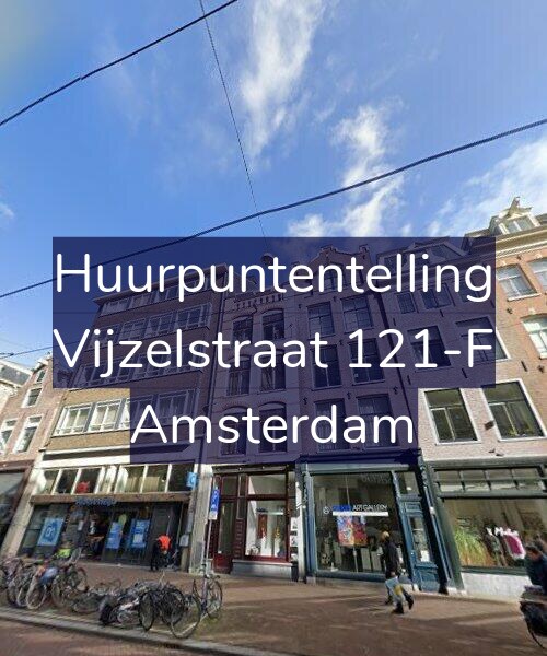 Foto gevel Huurpuntentelling voor Vijzelstraat 121-F, Amsterdam