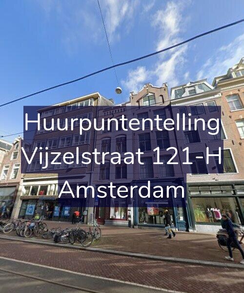 Foto gevel Huurpuntentelling voor Vijzelstraat 121-H, Amsterdam