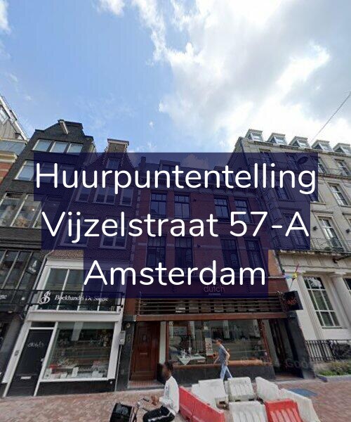 Foto gevel Huurpuntentelling voor Vijzelstraat 57-A, Amsterdam